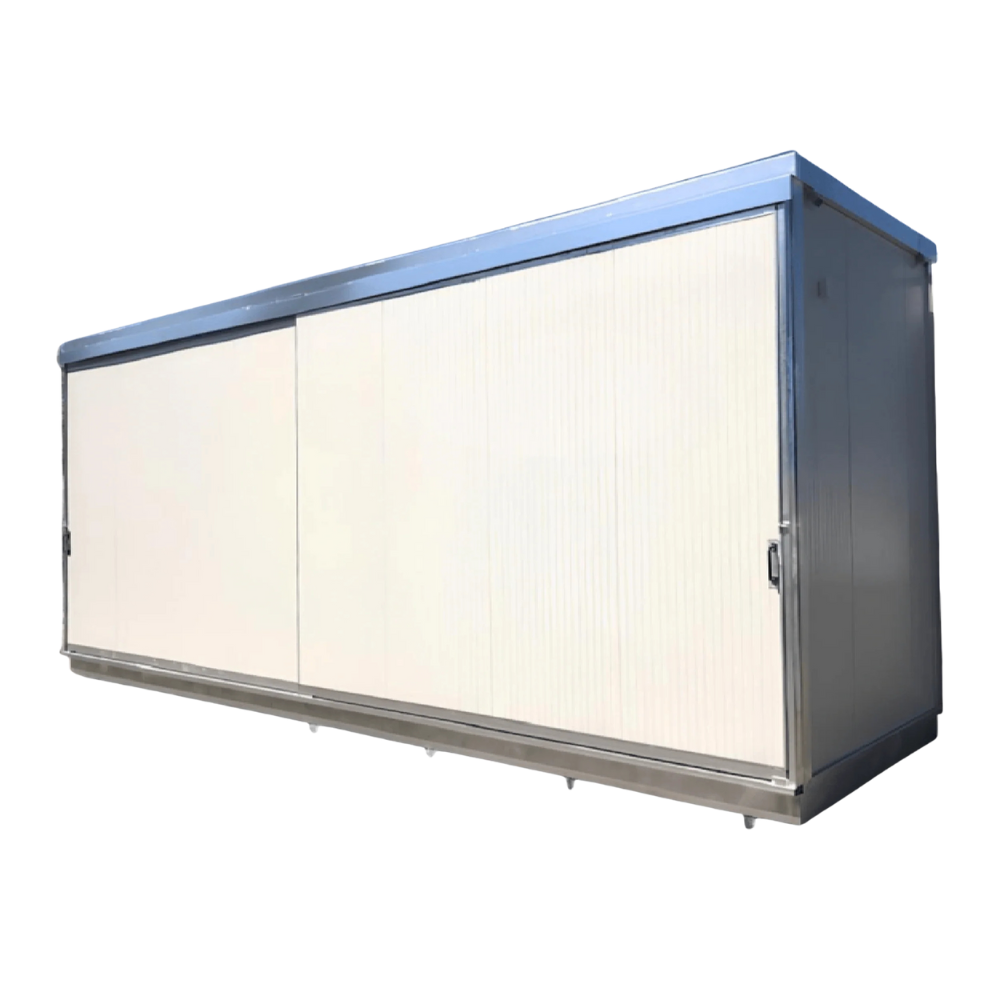 Containers di sicurezza con pannelli coibentati