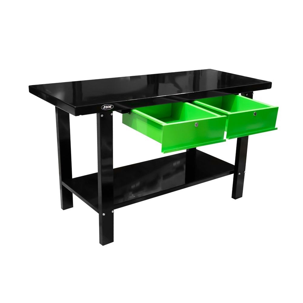 Tavolo da lavoro con 2 cassetti