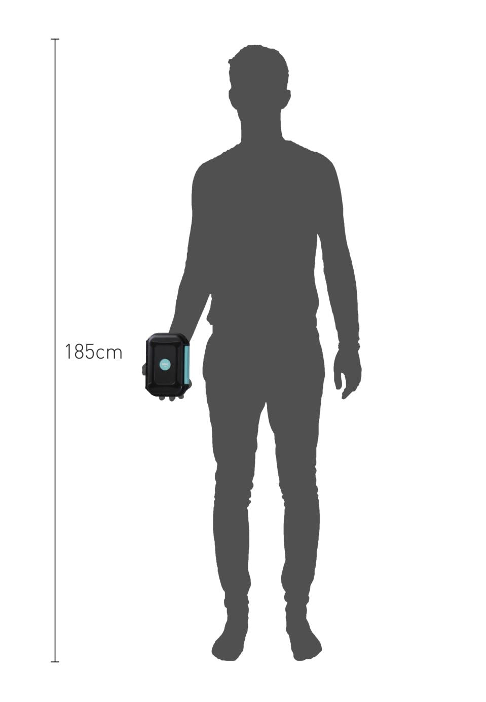 Valigia in resina HPRC1400