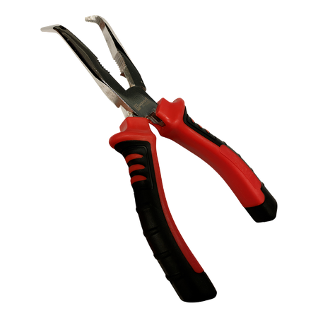 Pinza becchi lunghi piegati 160 mm