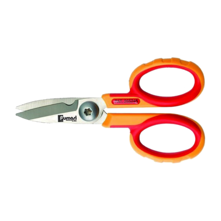 Forbici per elettricisti con tagliacavo - con brevetto