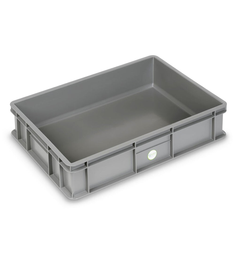 CASSETTA IN PP RICICLATO-CAPACITA Lt=24 - DIM. MM  L=600 P=400 A=130