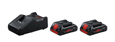 2 batterie ProCORE18V 4.0Ah + caricabatteria GAL 18V-40 Starter Set