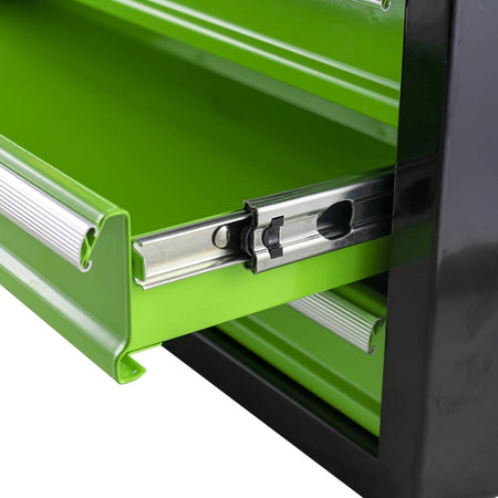 Cassetta per utensili con tre cassetti frontali + scompartimento superiore