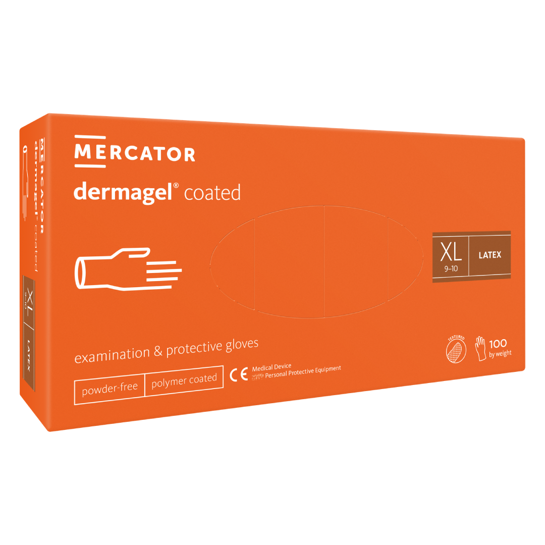 Guanti dermagel coated