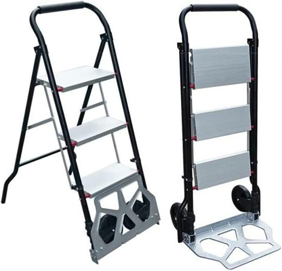 Klappleiter mit Alu-Sackkarre