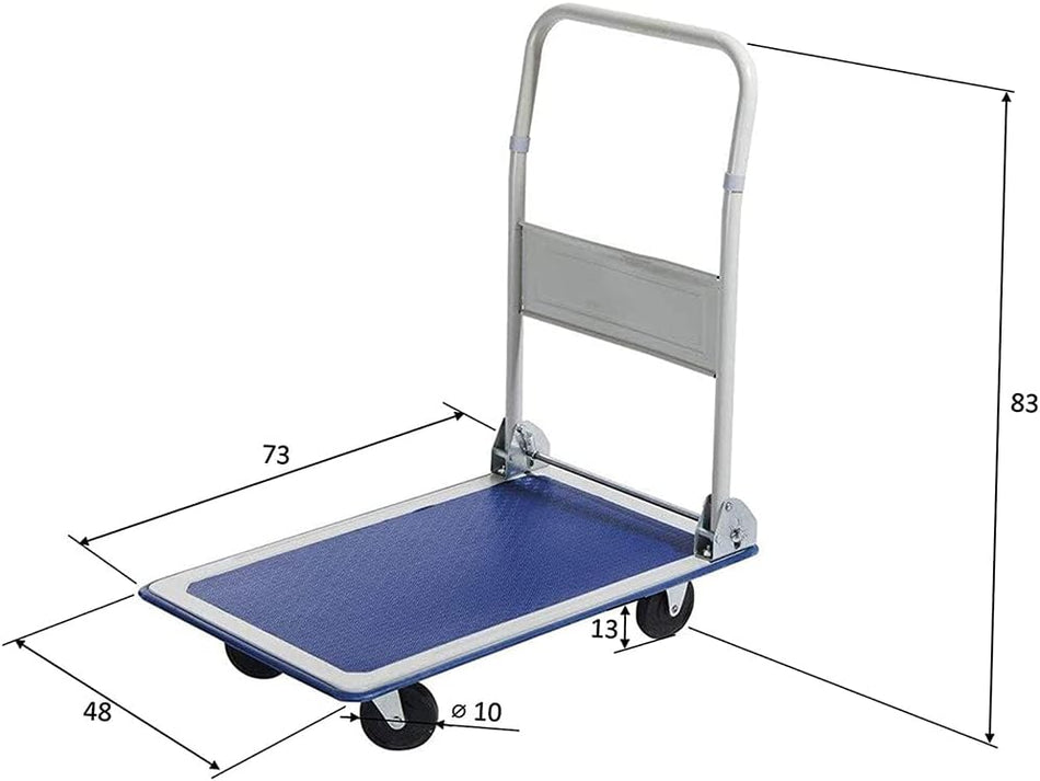 Klappbarer Plattformwagen aus Stahl