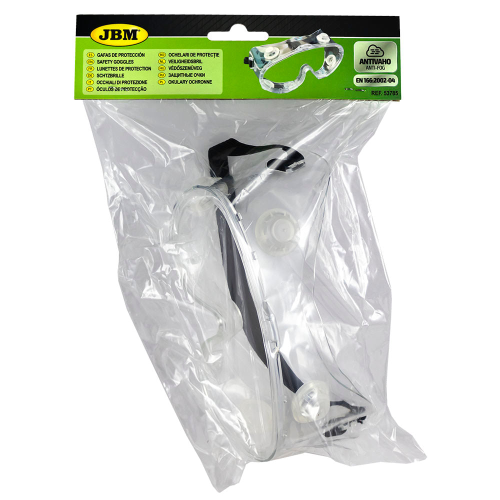 Occhiali di protezione antiappannanti