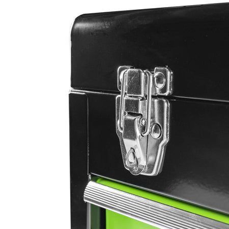 Cassetta per utensili con tre cassetti frontali + scompartimento superiore