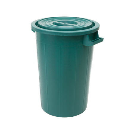 Bidone sovrapponibile con maniglie, capacità 100 litri