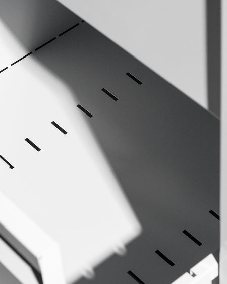 Classificatore a cassetti - bordi arrotondati - guide telescopiche a completa estrazione