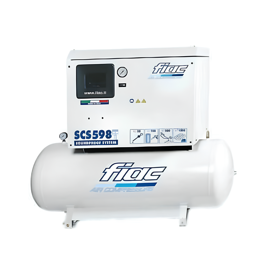 Compressore d'aria insonorizzato a pistone SCS 300 - 500 ABS