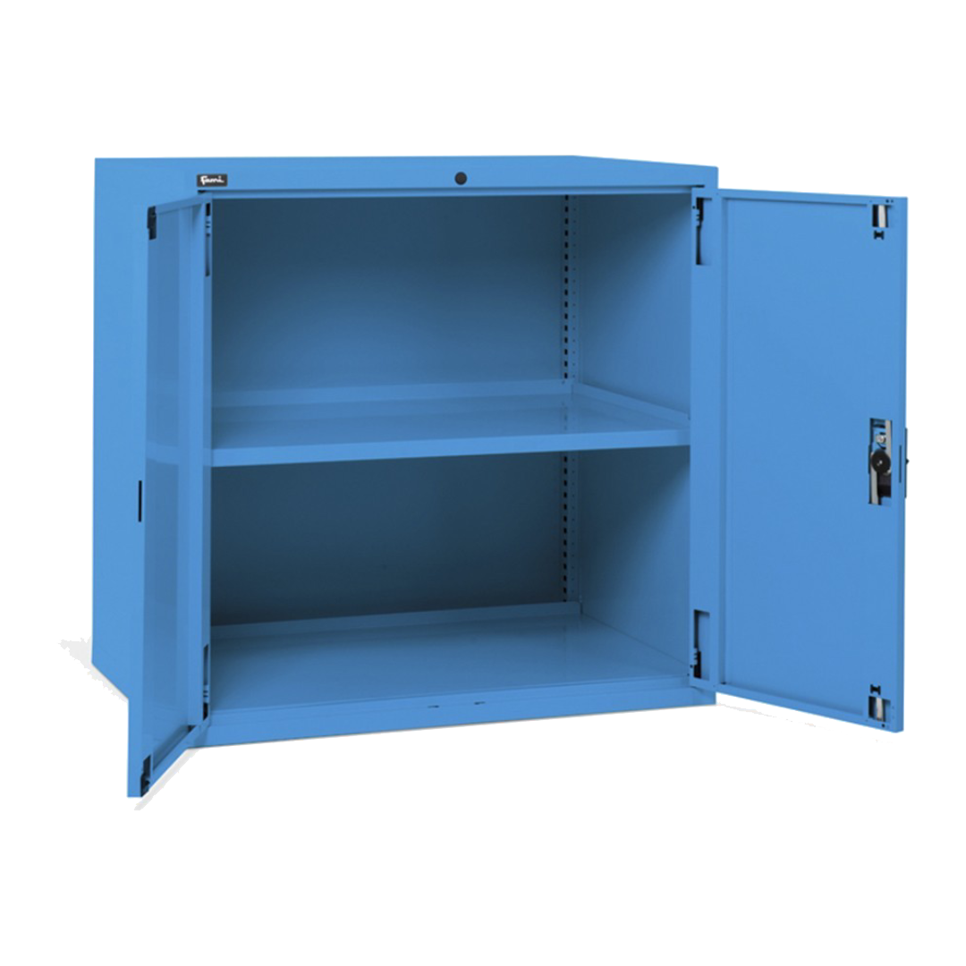 D53A100C01005, Armadio basso per ufficio, 2 ante, L1020 x P726 x H1000 mm