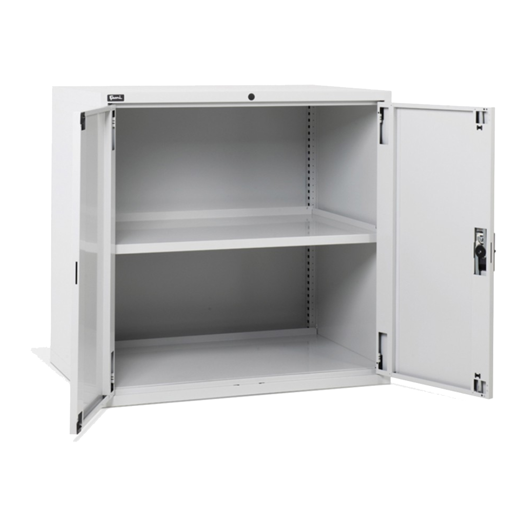 D53A100C01005, Armadio basso per ufficio, 2 ante, L1020 x P726 x H1000 mm