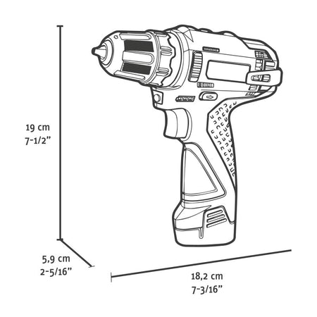 TRAPANO AVVITATORE 12V