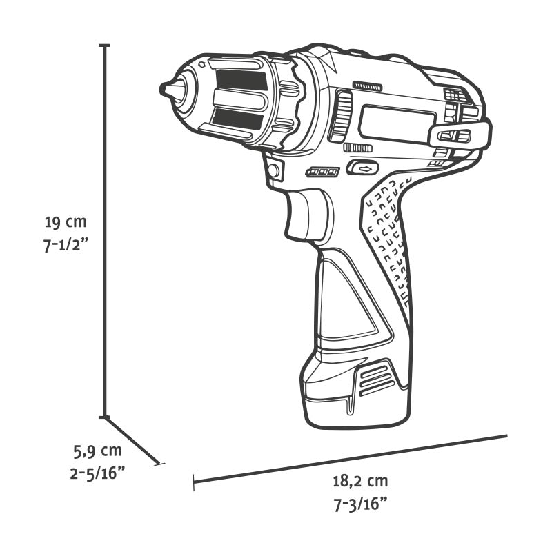 TRAPANO AVVITATORE 12V