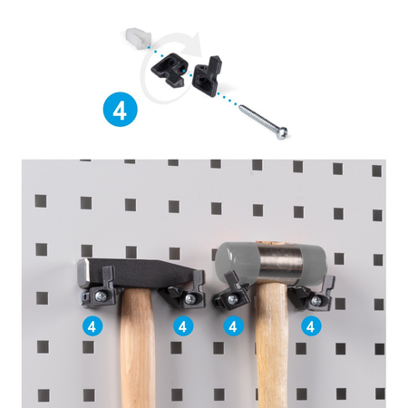 FBLIT009007, Ganci portautensili Unipok