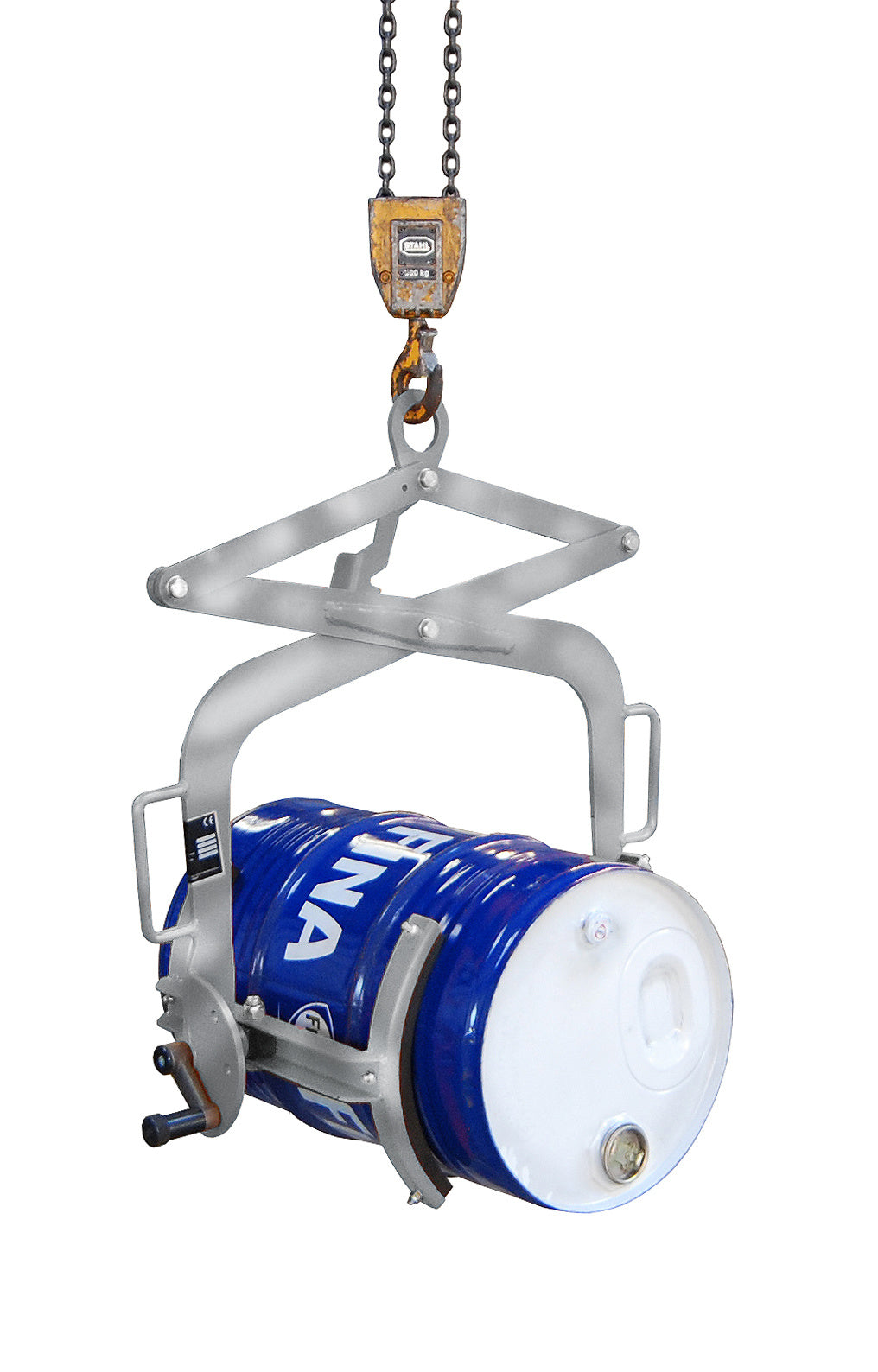 Gancio rotante per fusti tipo FWZ-60
