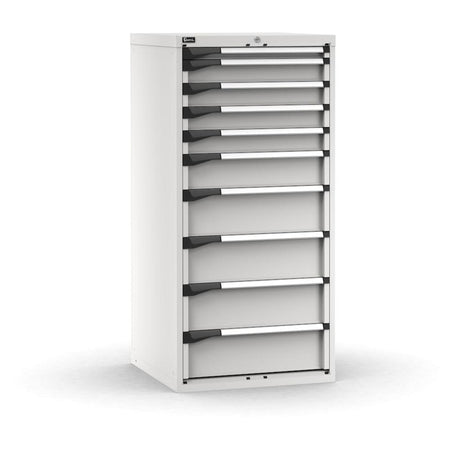 M33A150C010LZ04, Cassettiera porta attrezzi con 10 cassetti, L714 x P726 x H1500 mm