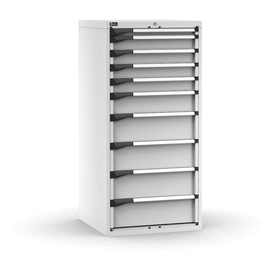 M33A150C010LZ04, Cassettiera porta attrezzi con 10 cassetti, L714 x P726 x H1500 mm