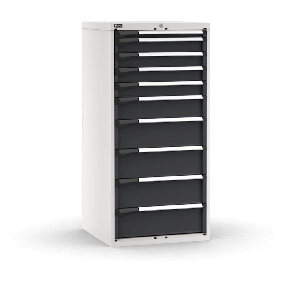 M33A150C010LZ04, Cassettiera porta attrezzi con 10 cassetti, L714 x P726 x H1500 mm