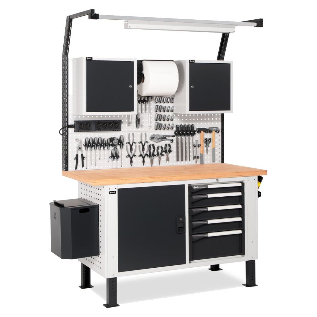 MASTERBR1508, Banco da lavoro portautensili