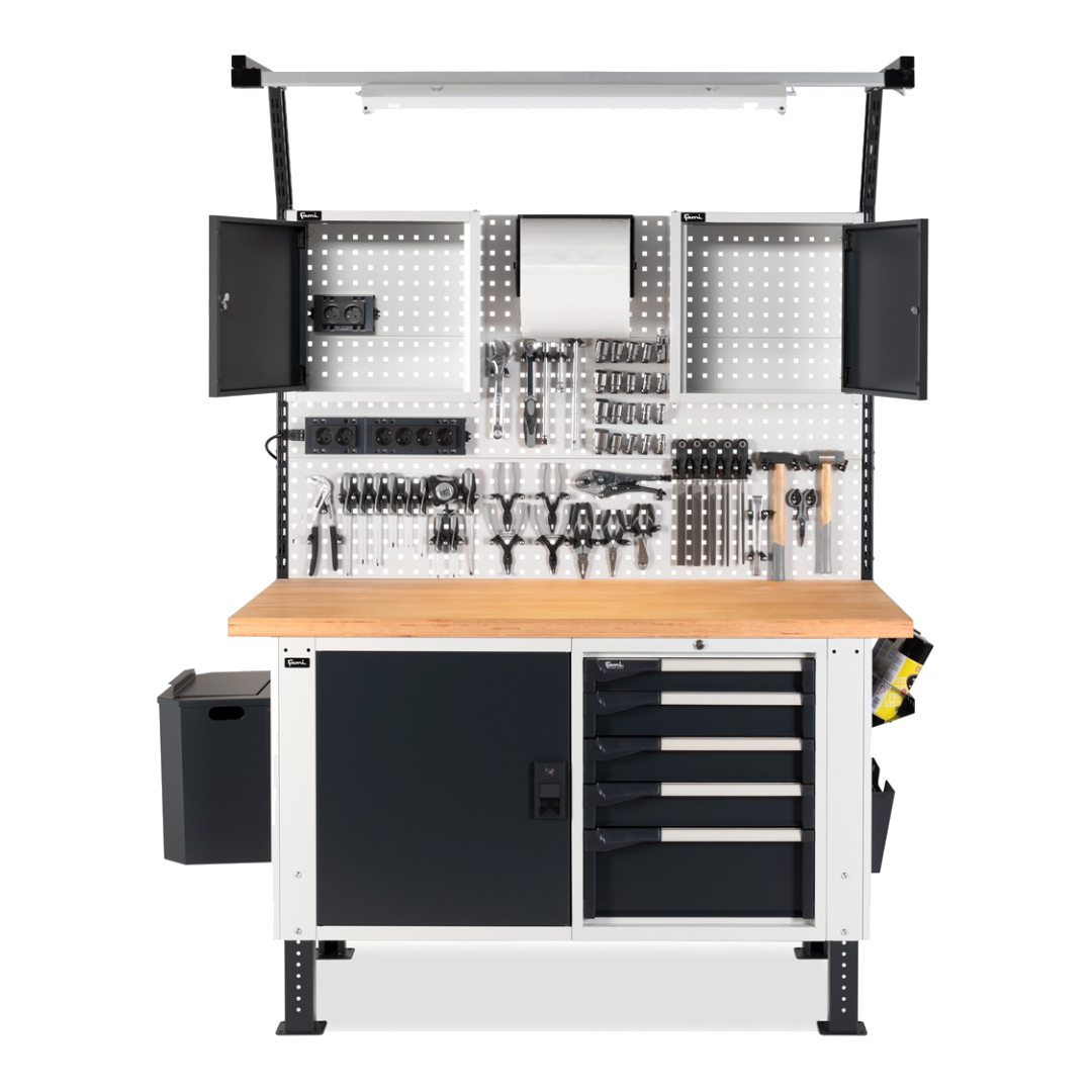 MASTERBR1508, Banco da lavoro portautensili