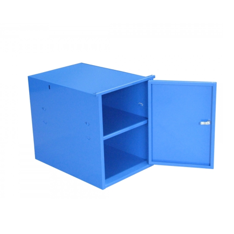 Mobiletto da banco in ferro, serie 12