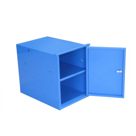 Mobiletto da banco in ferro, serie 12