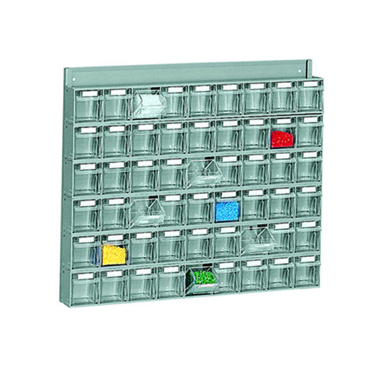 Cassettiera practibox 54 cassetti basculanti - 600x78x500