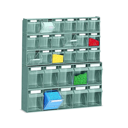 Cassettiera practibox 28 cassetti basculanti - 600x150x664