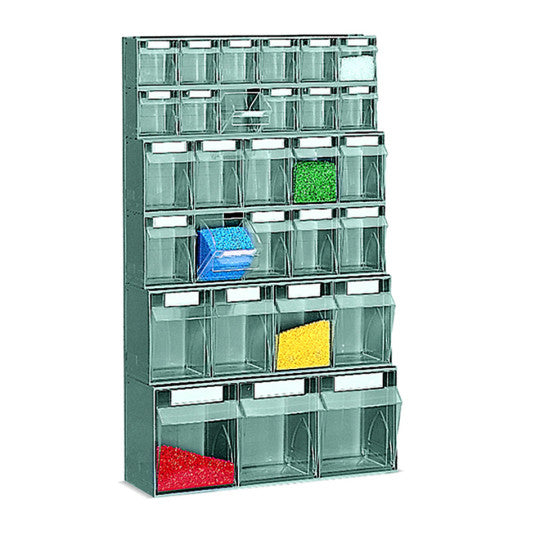 Cassettiera practibox 29 cassetti basculanti - 600x224x1000