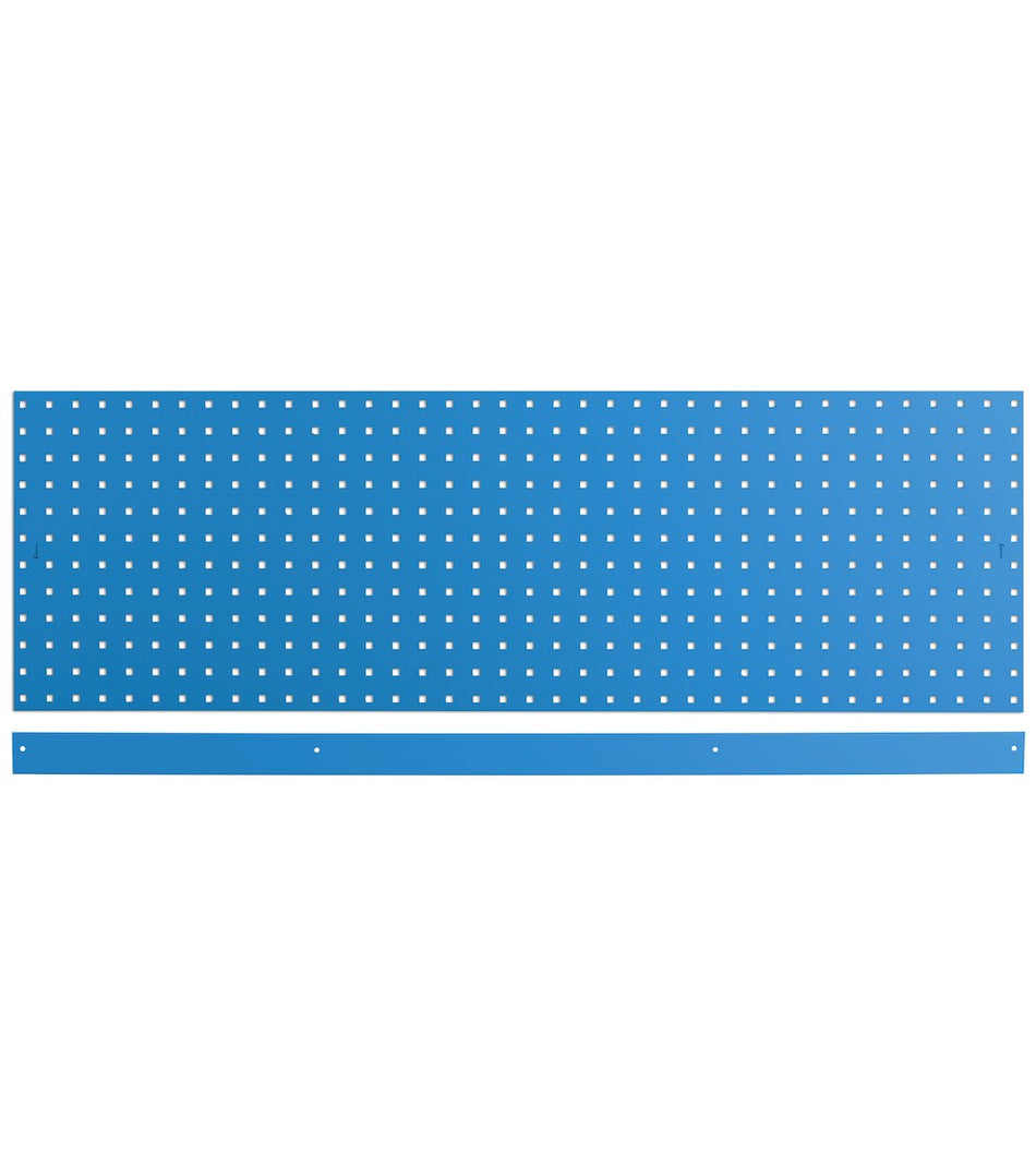 FBL763201, Pannello Forato Mensola con Bordo Fermacasse 1438x456x60mm
