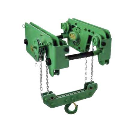 Paranco manuale con carrello a catena