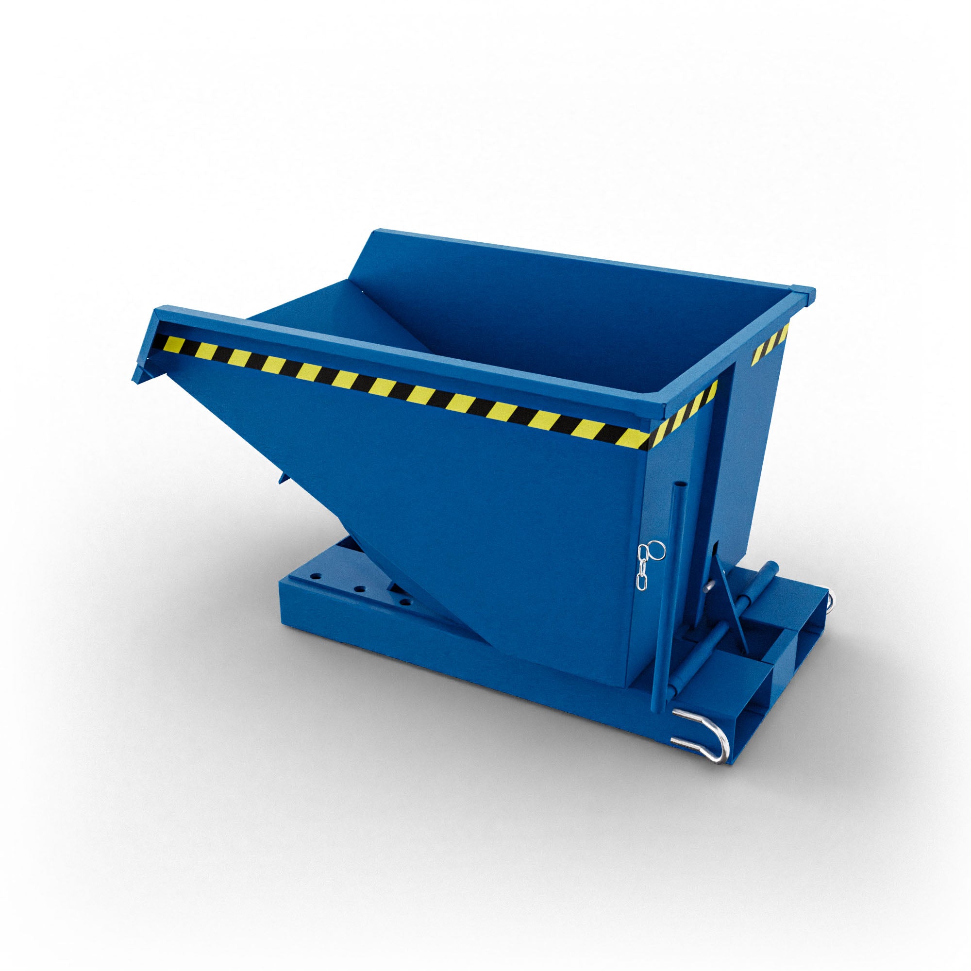 SBSR400 benna ribaltabile senza ruote con capacità 400 lt