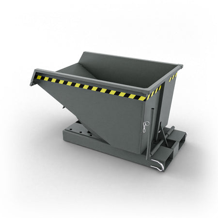 SBSR400 benna ribaltabile senza ruote con capacità 400 lt