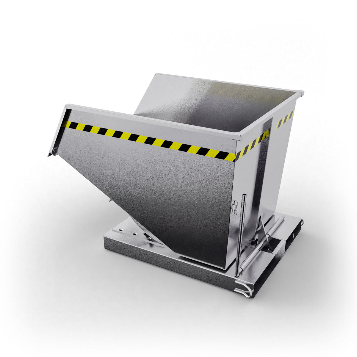SBSR760 benna ribaltabile senza ruote con capacità 760 lt