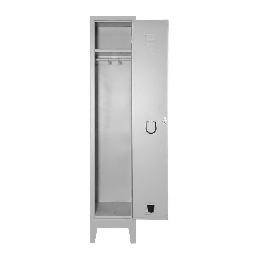 Single-door steel locker - 50 cm deep