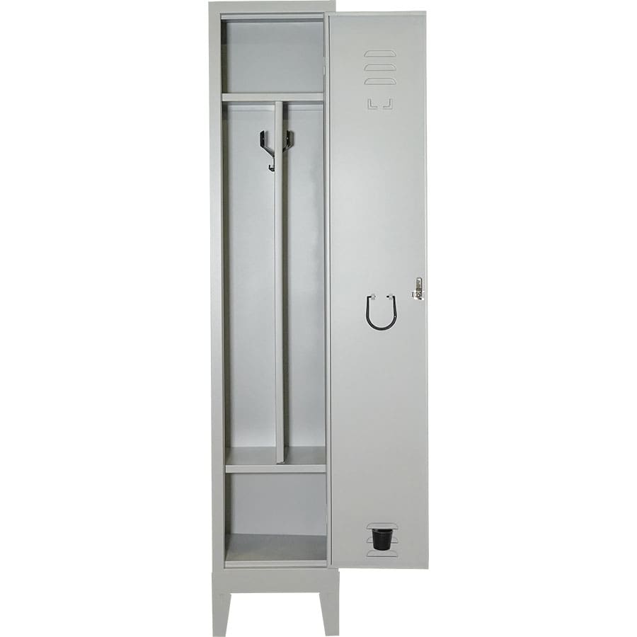 Kleiderschrank für saubere und schmutzige Kleidung, 1 Platz - Tiefe 33-38 cm