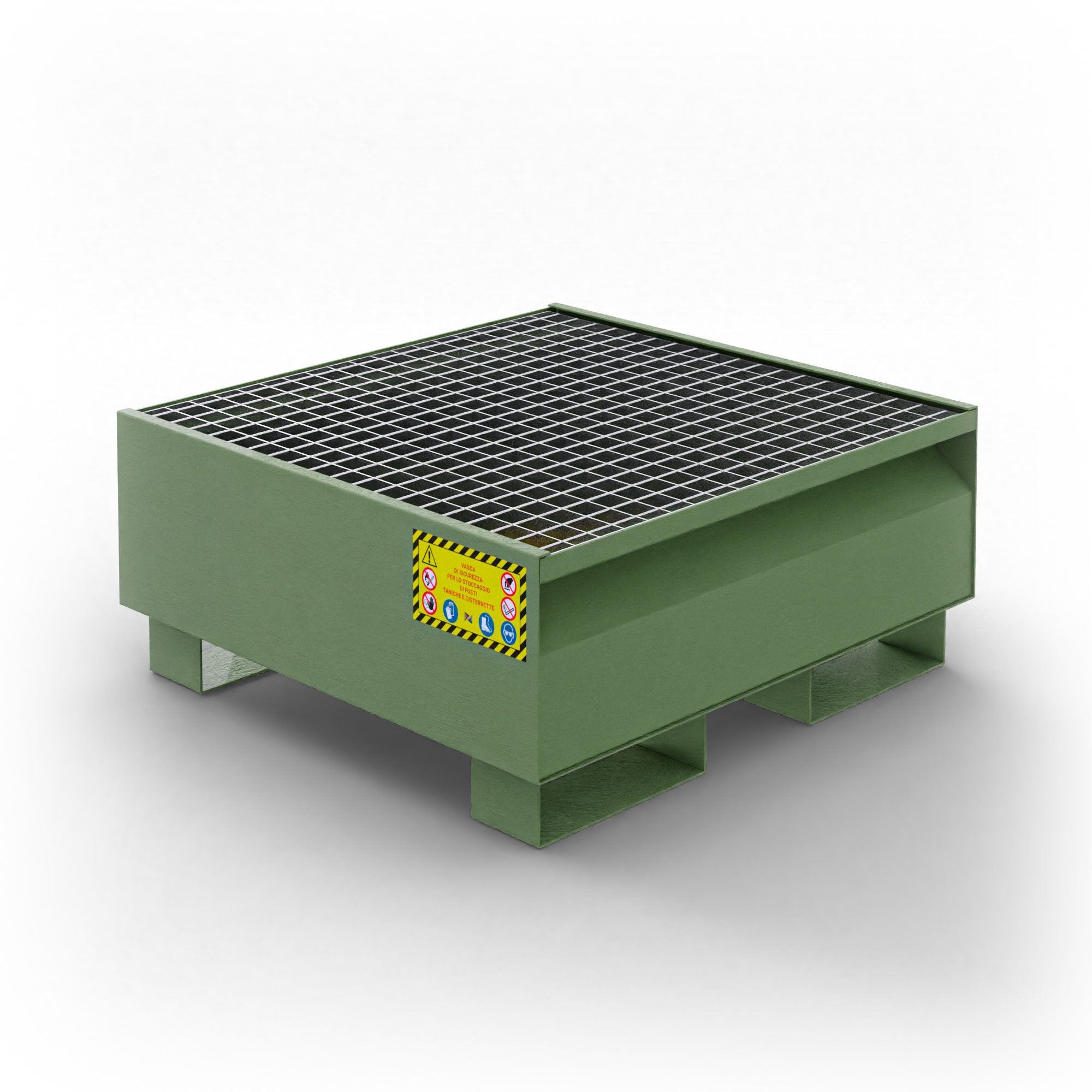 Vasca di raccolta per 1 fusto da 200 LT