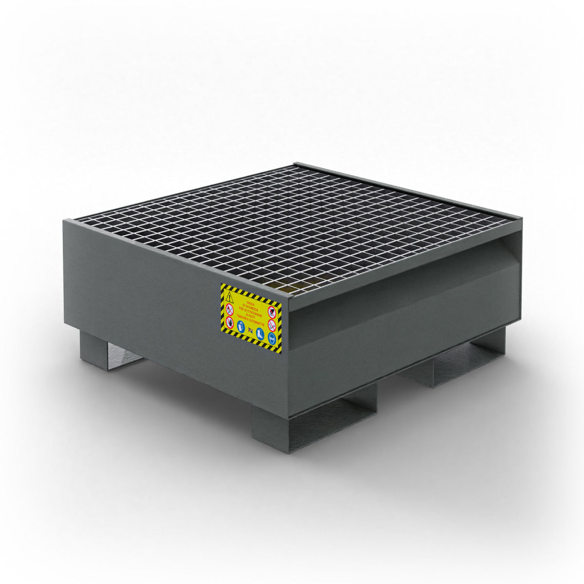 Vasca di raccolta per 1 fusto da 200 LT