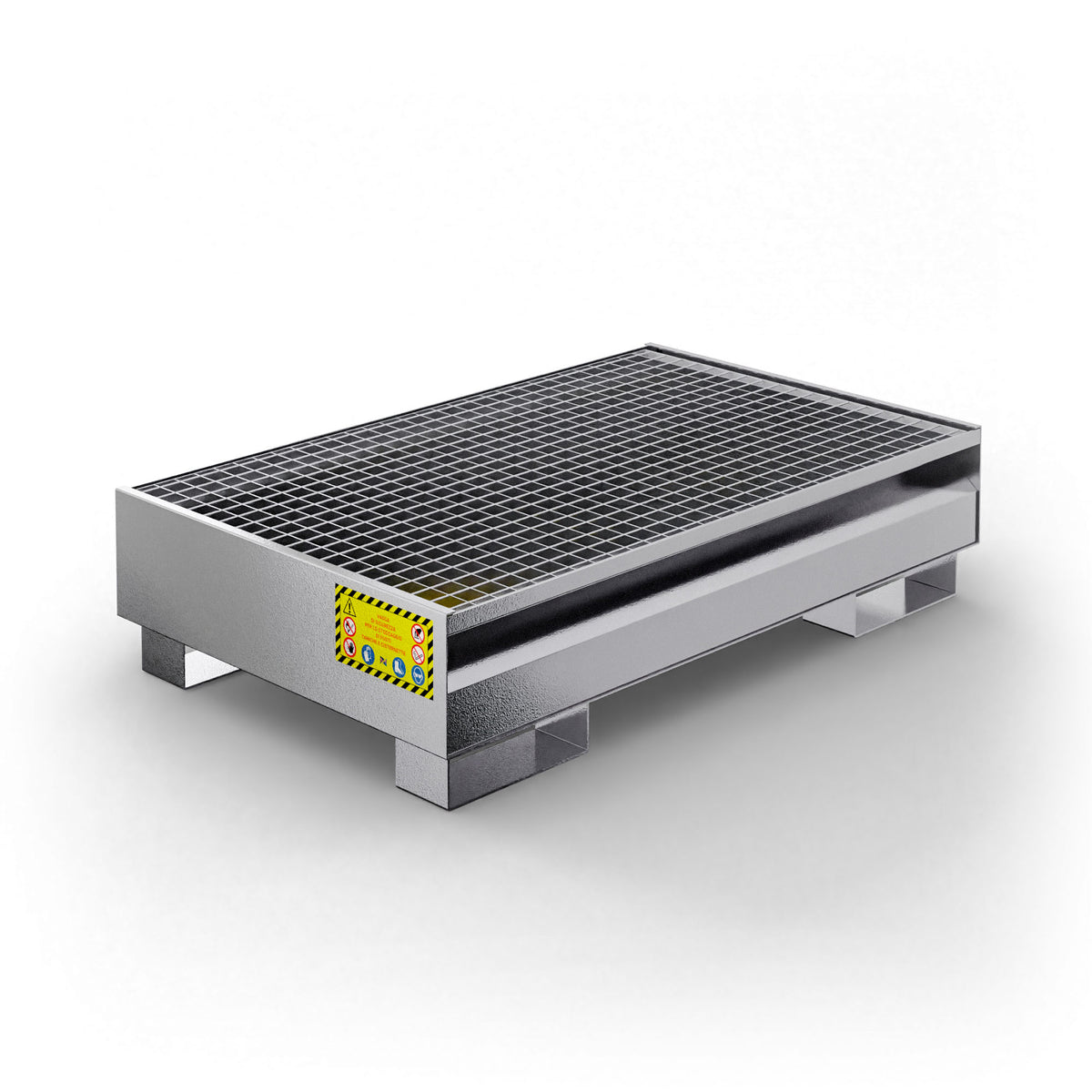 Vasca di raccolta per 2 fusti 200 da LT