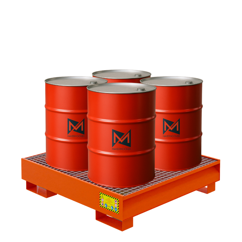 Collection tank for 4 200 LT drums - RAL 2004