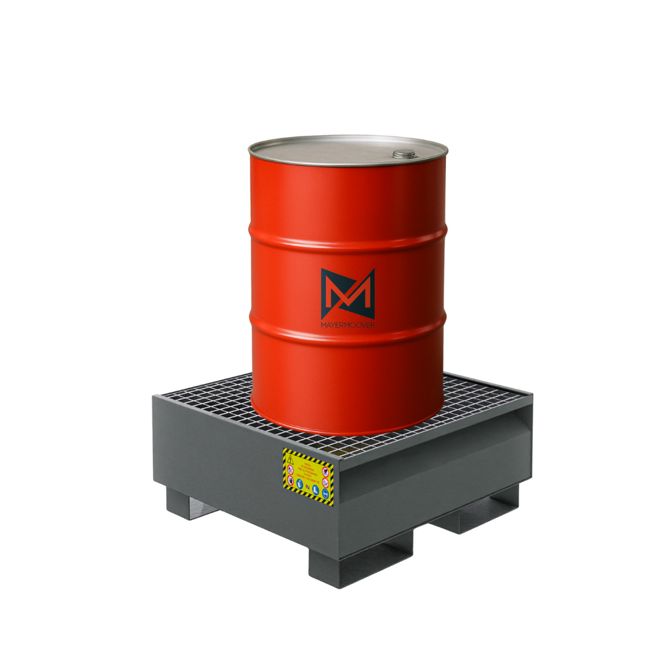 Auffangbehälter für 1 200 LT Fass - RAL 7010