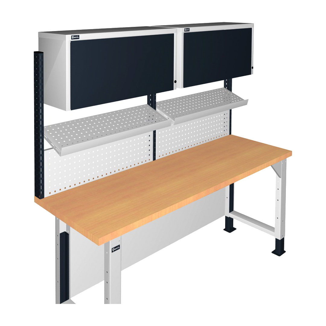 WORKLOOK20, Parete attrezzata con pensile vasistas