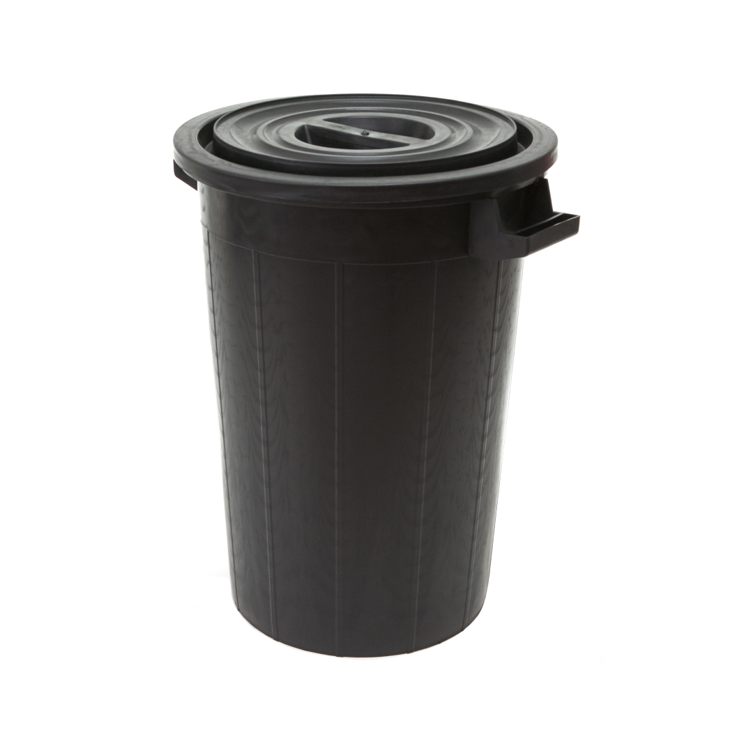 Bidone sovrapponibile con maniglie, capacità 50 litri