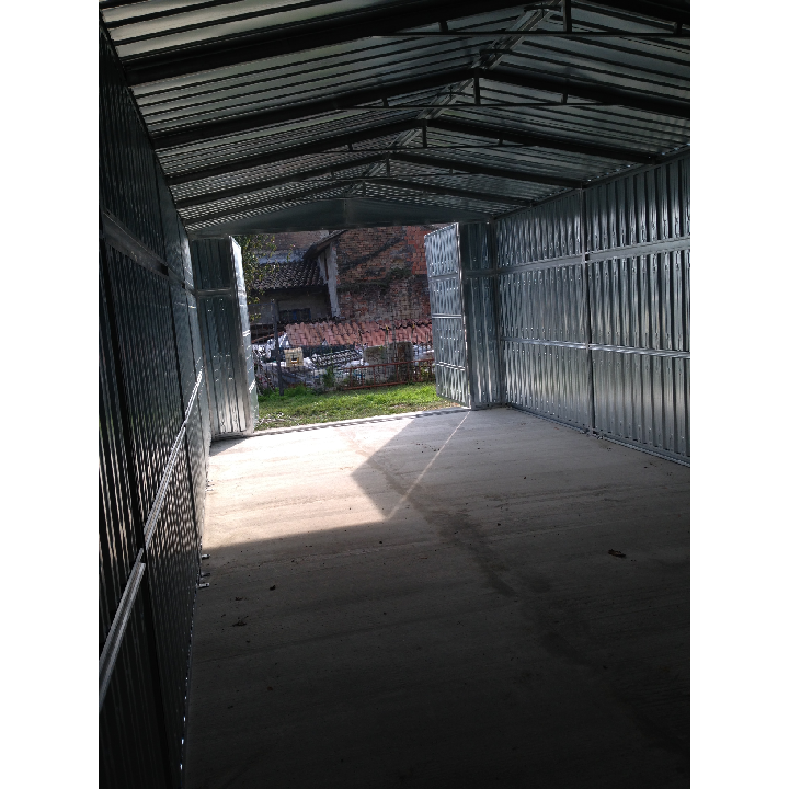 Box speciali in lamiera zincata - mt 2,55/3,16/4,16x2,70h