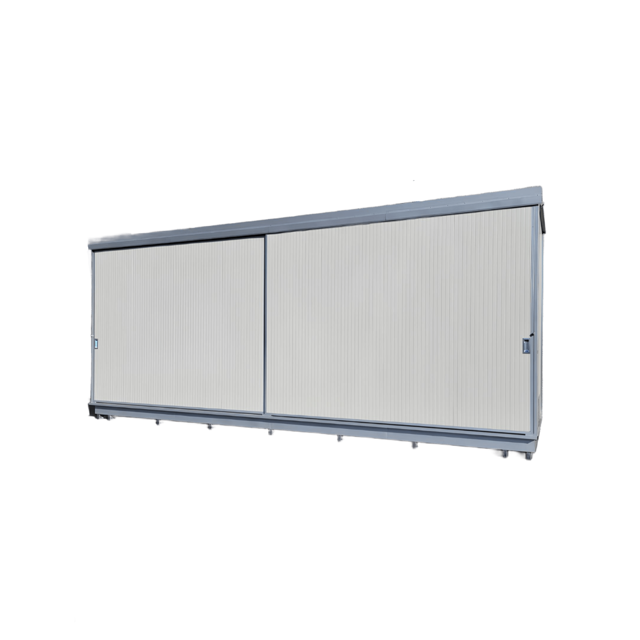 Containers con pannelli coibentati per stoccaggio di cisternette IBC