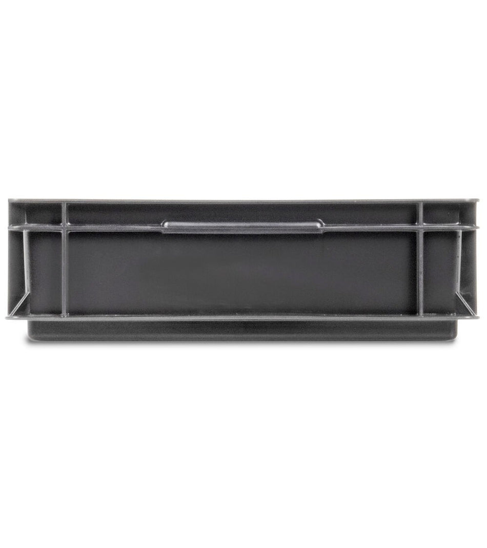 Conductive PP box euro box - dim. mm L=600 D=400 A=120
