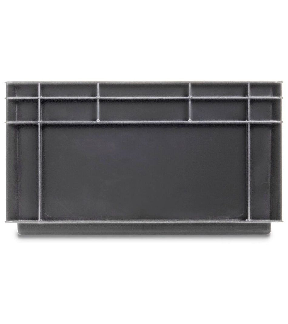 Conductive PP box euro box - dim. mm L=600 D=400 A=220